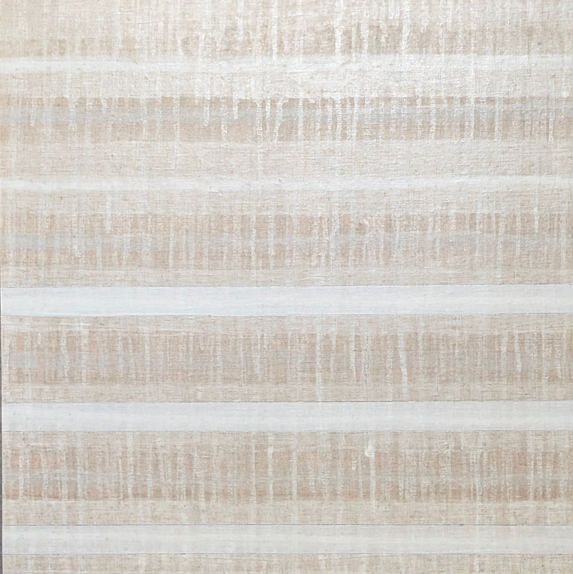 Light beige wooden surface with horizontal stripes and visible grain texture, featuring subtle variations in color and pattern.